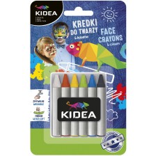 Пастели за лице Kidea - 6 цвята -1