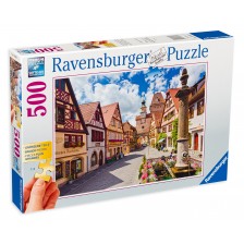 Пъзел Ravensburger от 500 части - Малък град в Германия -1