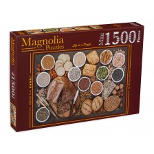 Пъзел Magnolia от 1500 части - Здравословна храна  -1