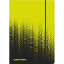 Папка с ластик Cool Pack - A4, Gradient Lemon -1