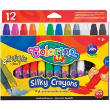 Пастели Colorino Kids - Silky, 12 цвята -1