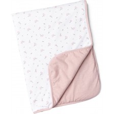 Памучно одеяло Doomoo - Dream, Flower Pink, 75 x 100 cm