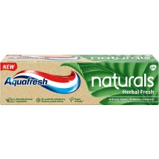 Aquafresh Naturals Паста за зъби Herbal fresh, 75 ml -1