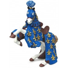 Фигурка Papo The Medieval Era – Конят на принц Филип, в синьо -1