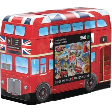 Пъзел Eurographics от 550 части - Лондонски автобус -1