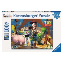 Пъзел Ravensburger от 100 XXL части - Играта на играчките -1