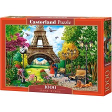 Пъзел Castorland от 1000 части - Пролет в Париж -1