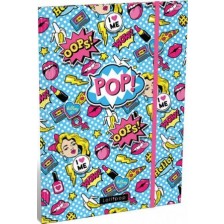 Папка с ластик А4 Lizzy Card - Lollipop Pop