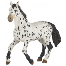 Фигурка Papo Horses, foals and ponies – Кобила, порода Апалуза, черна