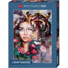Пъзел Heye от 1000 части - Жена в джунглата -1