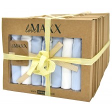 Памучни кърпи LoveMAXX - 7 броя, 20 х 20 cm, сини -1