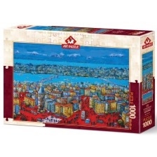 Пъзел Art Puzzle от 1000 части - Приказният Истанбул -1
