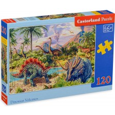 Пъзел Castorland от 120 части - Динозаври -1
