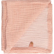 Памучна пелена Bebe-Jou - Pure Cotton Pink -1