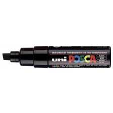 Перманентен маркер Uniball Posca на водна основа – Черен, 8.0 mm -1