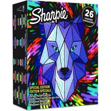 Перманентни маркери Sharpie - Wolf, 26 броя -1