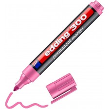 Перманентен маркер Edding 300 - Розов -1