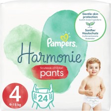 Пелени гащи Pampers - Harmonie 4, 24 броя