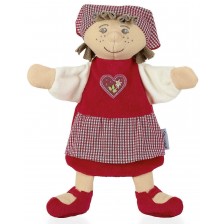 Петрушка кукла за куклен театър Sterntaler - Червената шапчица - 23 cm -1