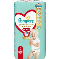 Пелени гащи Pampers Premium Care - Размер 5, 12-17 kg, 52 броя