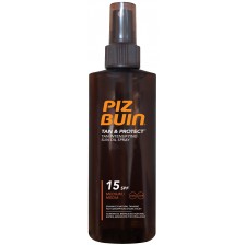 Piz Buin Tan & Protect Спрей-олио за бърз тен, SPF 15, 150 ml