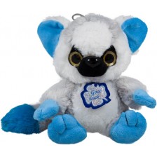 Плюшена играчка Амек Тойс - Лемур със сини уши, 25 сm