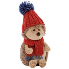 Плюшена играчка Оrange Toys Life - Таралежчето Прикъл с червена шапка, 15 cm
