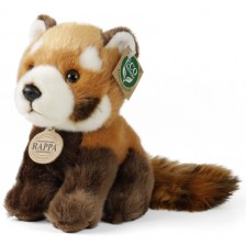 Плюшена играчка Rappa Еко приятели - Червена панда, седяща, 18 cm -1