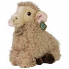 Плюшена играчка Rappa Еко приятели - Легнала овчица, 28 cm