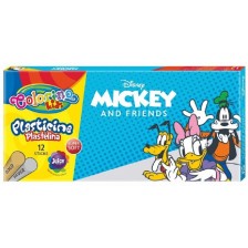 Пластилин Colorino Disney - Mickey and Friends, 12 цвята -1