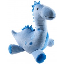 Плюшена играчка Heunec - Динозавър, син, 25 cm