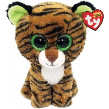Плюшена играчка TY Toys - Тигър Tiggy, кафяв, 15 cm