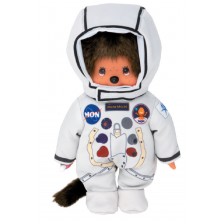 Плюшена играчка Monchhichi - Маймунка Астронавт, 20 cm -1