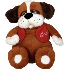 Плюшена играчка Амек Тойс - Куче с яке, 32 cm -1