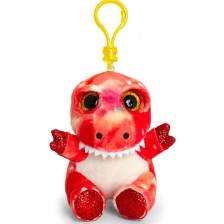 Плюшена играчка с клипс за раница Keel toys - Драконче, 12 cm -1
