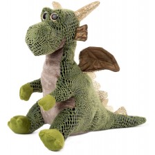 Плюшена играчка Амек Тойс - Дракон, зелен, 22 cm -1