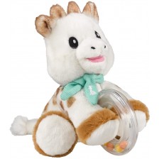 Плюшена играчка с дрънкалка - Sophie la Girafe, Sweety Sophie Collection -1