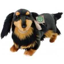 Плюшена играчка Rappa Еко приятели - Куче Дакел, стоящо, 36 cm