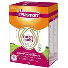 Plasmon NUTRIMUNE 2 Преходно мляко, 6+м, 2 бр. х 350 гр.