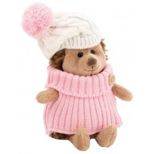 Плюшена играчка Оrange Toys Life - Tаралежчето Флъфи с бяло-розова шапка, 15 cm -1