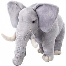Плюшена играчка Wild Planet - Слонче, 35 cm