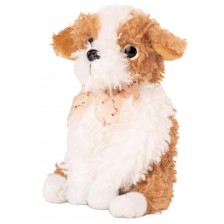 Плюшена играчка Амек Тойс - Куче, кафяво, 22 cm -1