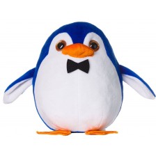 Плюшена играчка Fluffii - Пингвин с папийонка -1