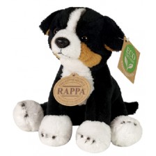 Плюшена играчка Rappa Еко приятели - Бернско планинско куче, 15 сm
