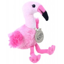 Плюшена играчка Rappa Еко приятели - Фламинго, 15 cm