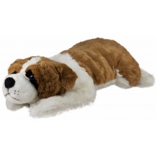 Плюшена играчка Амек Тойс - Легнало куче Санбернар, 80 cm