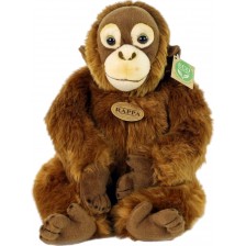 Плюшена играчка Rappa Еко приятели - Орангутан, седящ, 27 cm -1