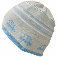 Плетена шапка Maximo - Синьо/сива