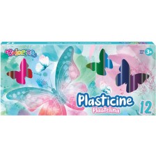 Пластилин Colorino - Dreams, 12 цвята -1