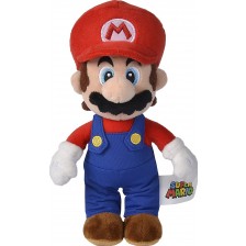 Плюшена играчка Simba Toys Super Mario - Mario, 30 cm